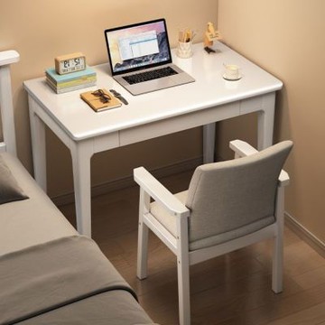 【匠俱】實木窄書桌 簡易書桌 60x50x75cm 學生寫字桌 學習桌 臥室電腦桌 辦公桌 工作桌