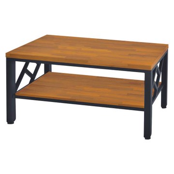 Boden-約斯4尺工業風大茶几/開放式收納大茶几