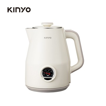 【KINYO】1.8L雙層溫度計快煮壺(KIHP-0901)