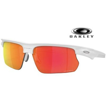 【Oakley】奧克利 Bisphaera 奧運運動太陽眼鏡 OO9400 03 白框Prizm ruby紅寶石鍍膜 公司貨 搭贈 托特包