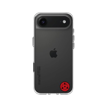 iPhone Air Clear Case（相機按鈕） 透明 - 火影忍者 Naruto - LOGO系列-寫輪眼