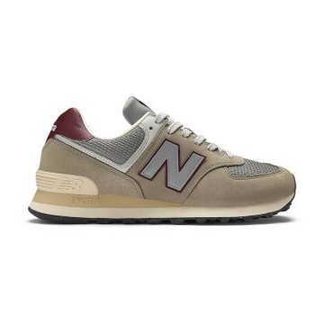 New Balance 574 男鞋 卡其色 麂皮 復古 運動 休閒鞋 U574SKB