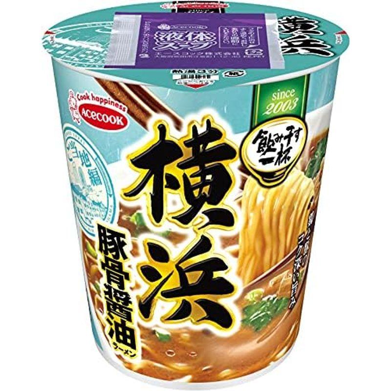 エースコック タテ型 飲み干す一杯 仙台 辛味噌ラーメン 67g ×12個