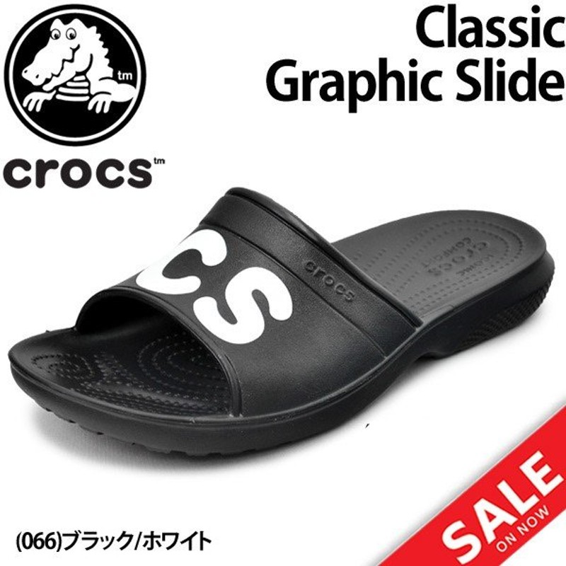 crocs classic graphic slide