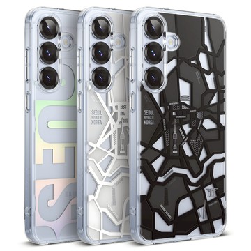 Ringke Fusion Design 適用於 Galaxy S25 Plus S25 自然形式保護套