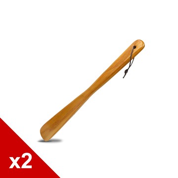 糊塗鞋匠 優質鞋材 A93 荷木直柄鞋拔32cm 2支