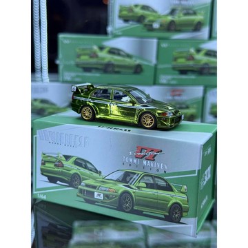 WORKS 1/64 泰國TDE展會限定 電鍍綠 三菱 LANCER EVO 6代