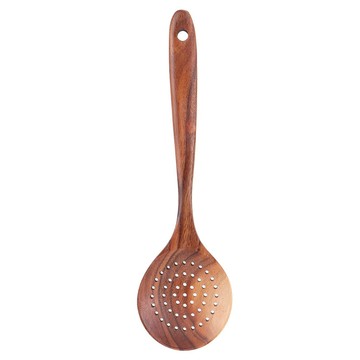 LifeHouse 柚木廚具 漏勺  28 x 8.2cm  1支