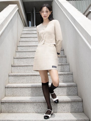 itMICHAA A-line Mini Skirt ITO8WSK540 (2 COLOR)