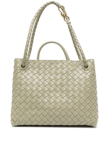 Bottega Veneta - medium Andiamo tote bag - women - Calf Leather - One Size - Green