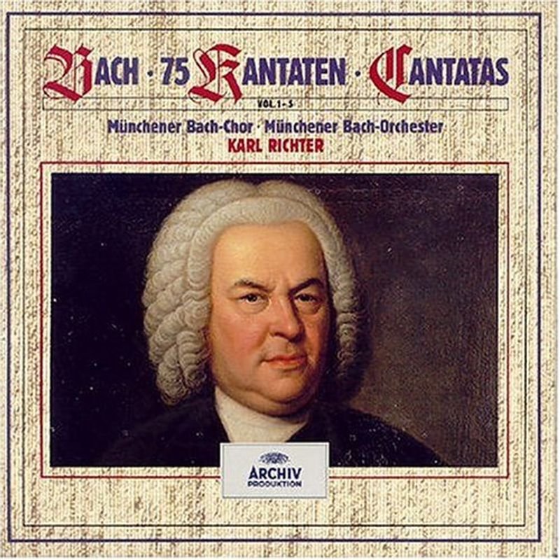 Bach: Cantatas Volumes 1-5 (75 Cantatas for Sundays and Feast Days of