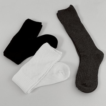 【Aa.chic】慵懶針織堆堆中筒襪(三色).女襪/針織/慵懶/堆堆襪/日常/中筒襪/實拍【C148350】