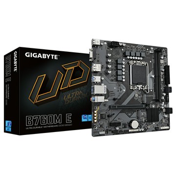 GIGABYTE 技嘉 B760M E 1700腳位 DDR5 M-ATX 主機板