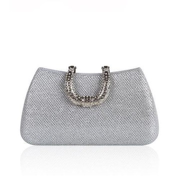 【巴黎精品】晚宴包手拿包-亮麗鑲鑽鍊條化妝包女包包7色a1fi39