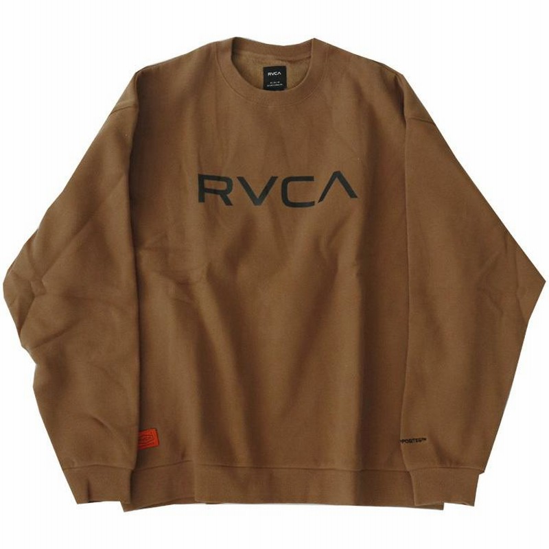 RVCA ルーカ メンズ BIG RVCA CR トレーナー スウェット 裏起毛