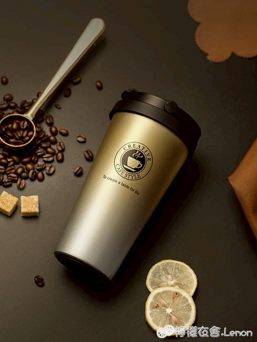 高顏值保溫咖啡杯不銹鋼便攜男女士隨身外帶杯子高檔精致隨行水杯 99購物節