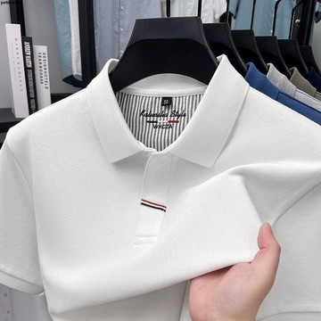 【核心賣點】男裝polo衫 2025新款 簡約時尚 翻領男士POLO領短袖 商務休閑 通勤百搭 打底上衣 polo衫男短
