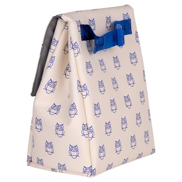 MILAN 保溫保冷午餐包 經典印花款  20 x 14 x 27cm  貓頭鷹  1個