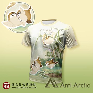 【Anti-Arctic】|短袖T恤 故宮聯名系列 嘰嘰喳喳的午後 小孩