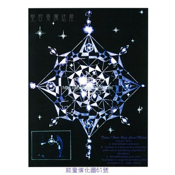 正版 Bryan De Flores能量催化圖A61號- Tetras 1~新思想模式與概念