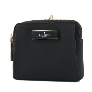 KATE SPADE Carter Carter 尼龍證件/零錢包/票卡夾-黑色