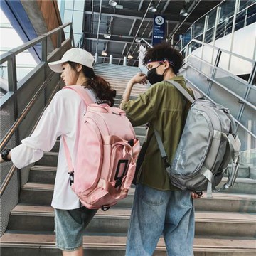 干濕分離運動健身包女手提包旅游女包行李袋短途旅行包鞋位游泳包