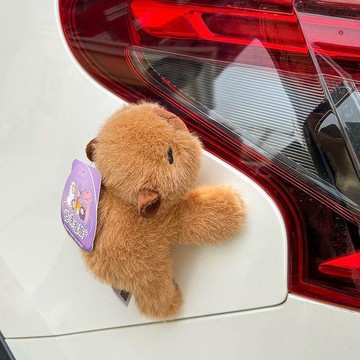 抖音同款🎁磁吸玩偶 磁吸公仔 親親公仔 汽車擺件 包包掛件 交換禮物 聖誕禮物 創意卡通超萌叮噹樹懶冰箱貼西高地毛絨玩