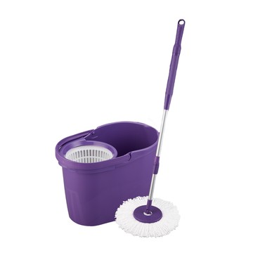 驅塵氏 金鋼戰神拖把組 (1拖+1桶+2布)