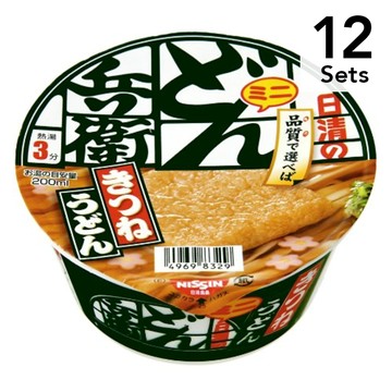 [ 12入組] 日清食品咚兵衛烏龍麵迷你東日本 42g