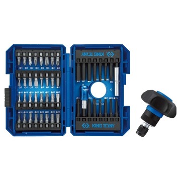 KING TONY 金統立 專業級工 BIT 49件組 KT1048MR  1套  電動起子頭 + BITES頭 + 磁浮快速接頭 + 雌性起子接頭 + 塑膠盒