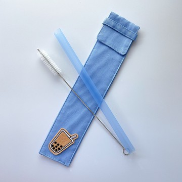 【美吉吸管 x 21.5cm】粗吸管套組(共7色可選)