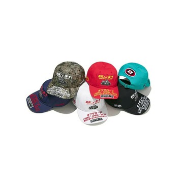 FW25 Week1 ATV 6-Panel 六分割帽 黑 迷彩 紅 藍 老帽 帽子
