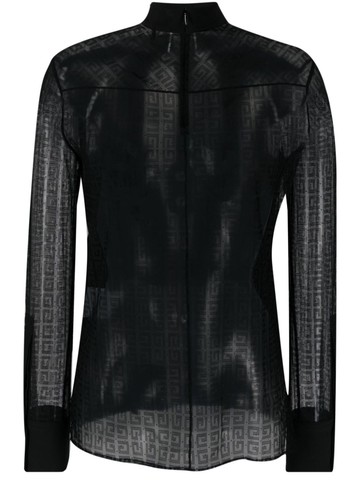 Camicia con monogramma 4g-38