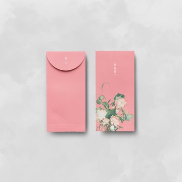 【萬用袋】郎世寧系列・好運蓮 | 紅包袋 | 6入