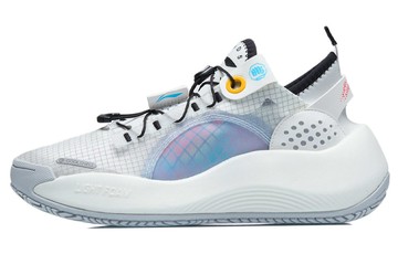 WMNS LI-NING BADFIVE DAZZLE MID WHITE BLUE