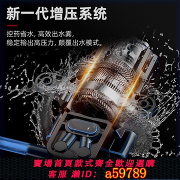 【全網低價 可打統編】質造消毒噴霧器防疫消殺電動打藥機高壓農用新型送風筒彌霧機