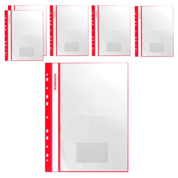 DaTaBanK 三田文具 11孔附名片袋 輕便軟質商業資料簿 A4尺寸  20頁  6本