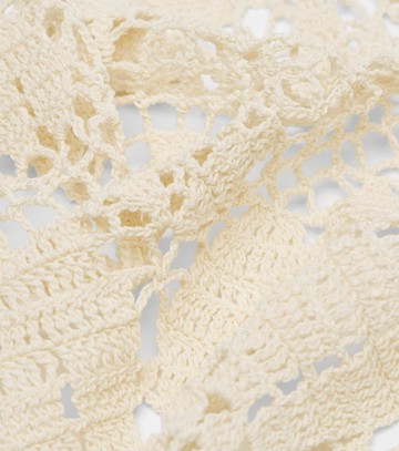 Magda Butrym Crochet cotton scarf