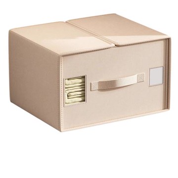 【LEZUN 樂尊】床上四件套特大號收納盒整理收納箱