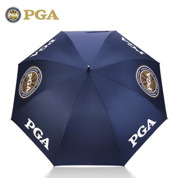美國PGA 高爾夫雨傘 碳纖維超輕雨傘 自動型 UPF50+  抗風 2-3人