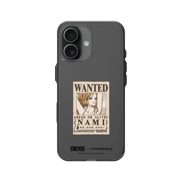 iPhone 17 Clear (相機按鈕) 酷墨灰 - 航海王 One Piece - 懸賞金系列-娜美