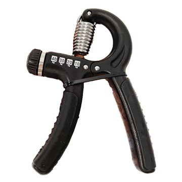 SUCCESS 成功 可調強度防滑握力器 強化塑膠材質 耐用安全 橡膠溝槽握把設計 10kg-40kg  黑色  1個