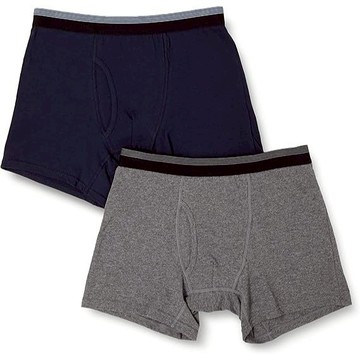 AIMEDIA艾美迪雅 棉混紡四角內褲-2件組 男內褲2件組 | 棉混材質柔軟 | 活動自如不卡檔 [快速發貨]