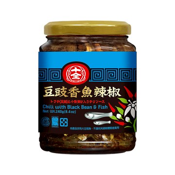 豆豉香魚辣椒240g
