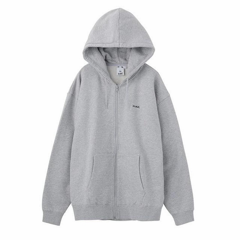 エックスガール X-GIRL NOISE FACE ZIP UP SWEAT HOODIE ノイズ