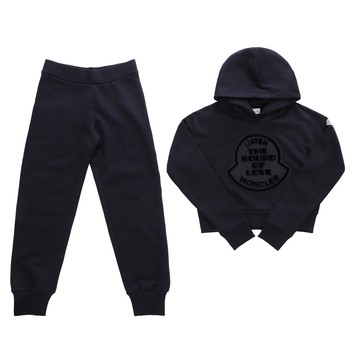 Moncler Enfant Kids 男童黑色套裝