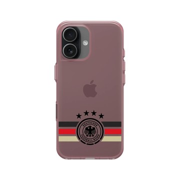 iPhone 17 Clear (相機按鈕) 晶醺玫 - Deutscher Fußball-Bund - Logo - 條紋