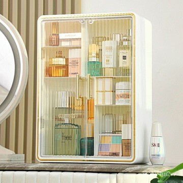 開立發票 免運 浴室置物架 衛生間化妝品收納櫃 馬桶上方收納架 壁掛置物架 浴室置物架免打孔掛墻化妝品收納盒壁掛式衛生間收納神器墻上整理