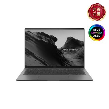 ASUS UX5406AA 14吋3K OLED筆電 (Ultra 9-386H/32GB/1TB SSD/霧岩灰/Zenbook S 14)