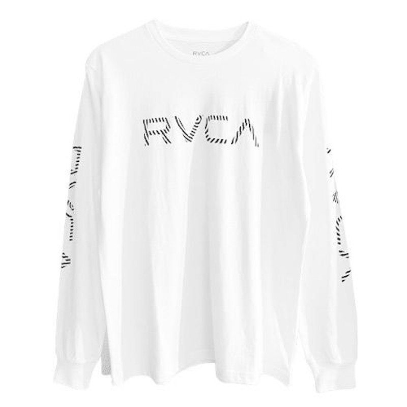 RVCA ルーカ BIG FILLS LS ロングスリーブＴシャツ ロゴプリント